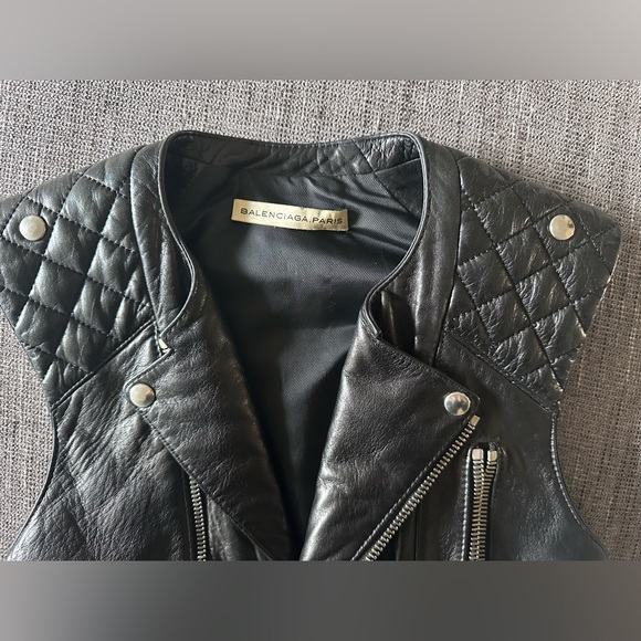 Balenciaga vest real leather - Picture 5 of 7